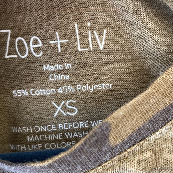 Black jean jacket.  And camouflage shirt - Picture 3 of 4